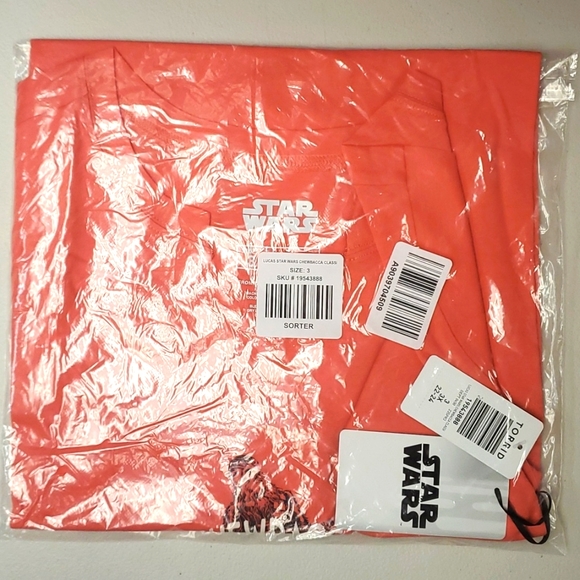 ❤️NWT VINTAGE TORRID TEE - STAR WARS CHEWBACCA TOP - CLIP NECK SHIRT PLUS SIZE - Picture 8 of 15